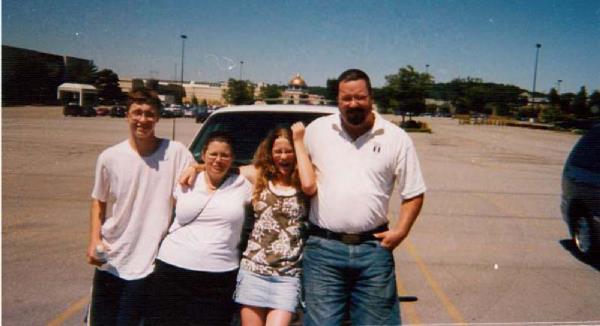 Adam, Tammy, Amanda, and Ken Hebert